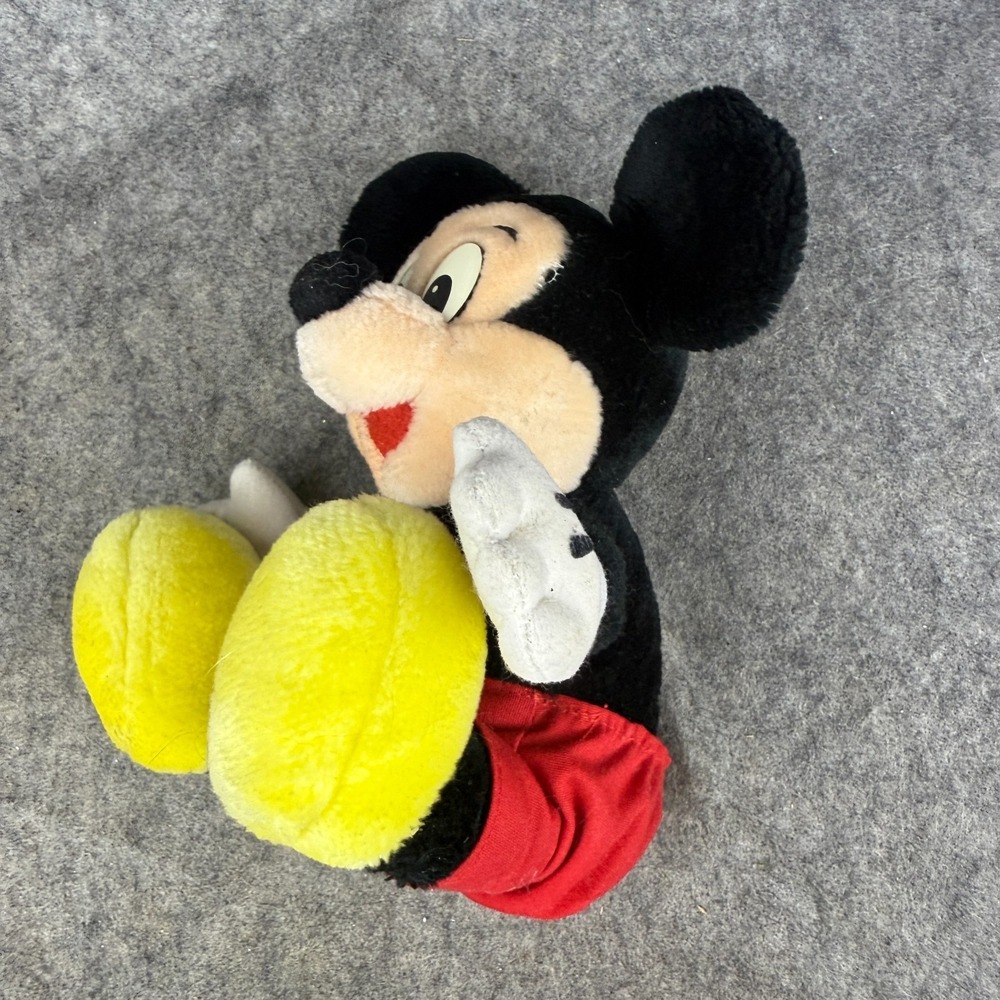 Mickey Mouse Plush Disneyland Walt Disney World Parks Vintage 8" Stuffed - Picture 5 of 6